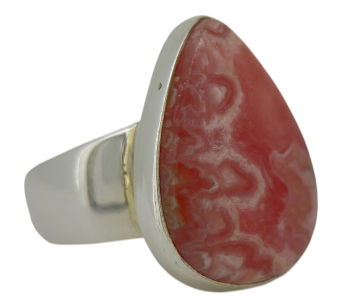 Rhodochrosite Ring