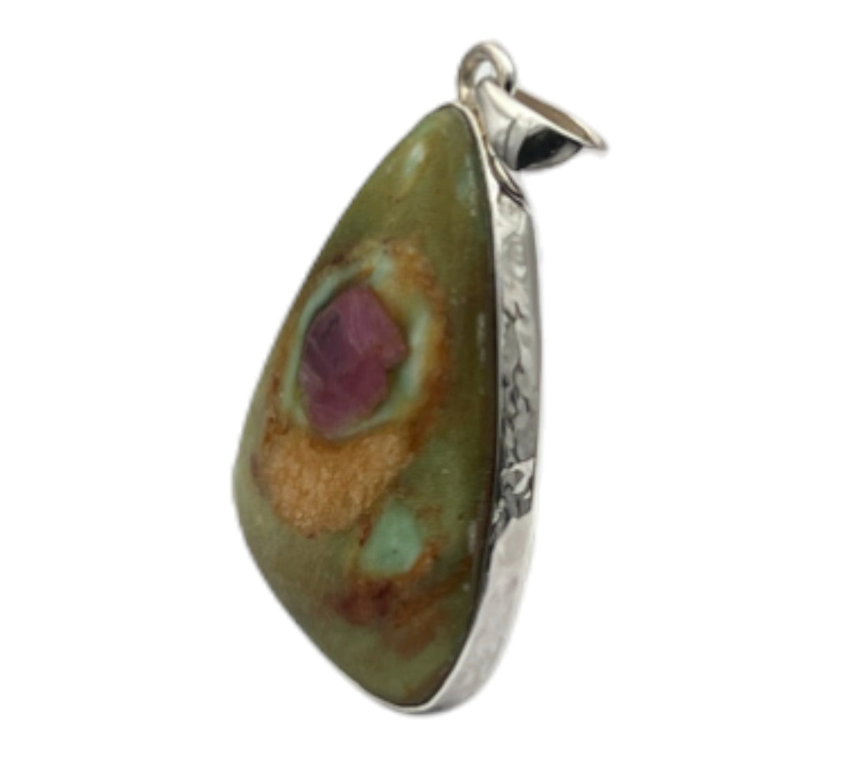 Ruby Fuchsite Pendant