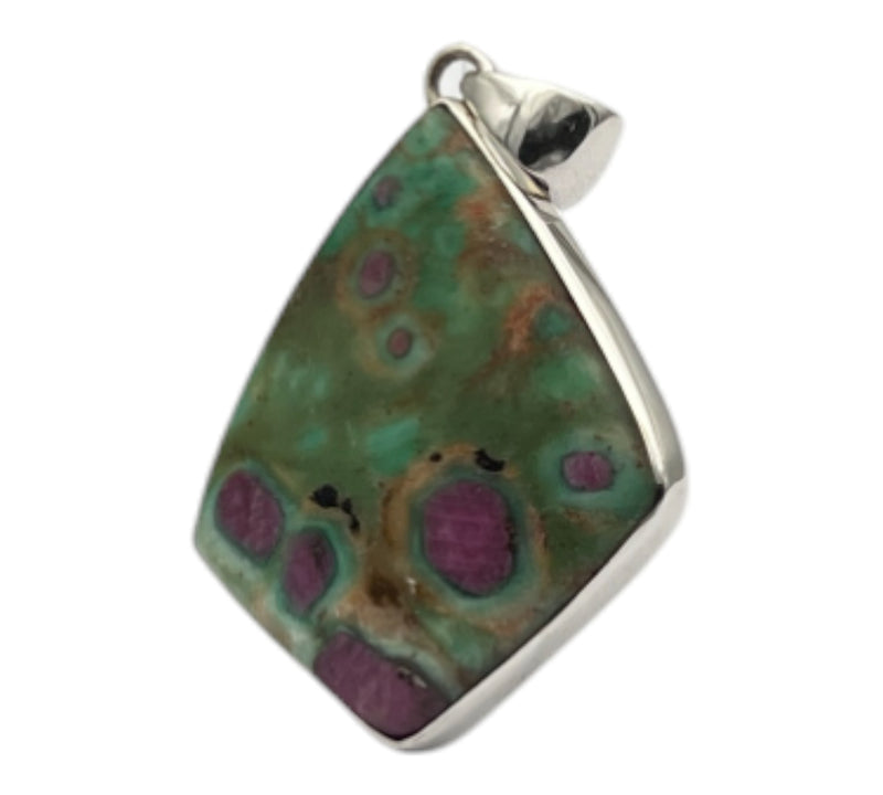 Ruby Fuchsite Pendant