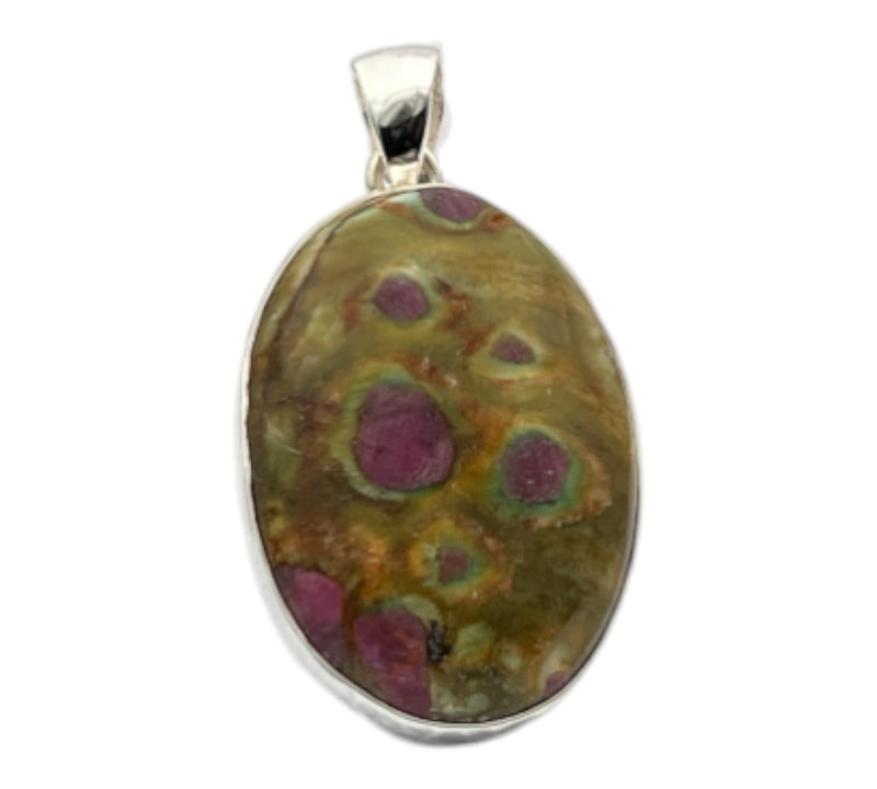 Ruby Fuchsite Pendant