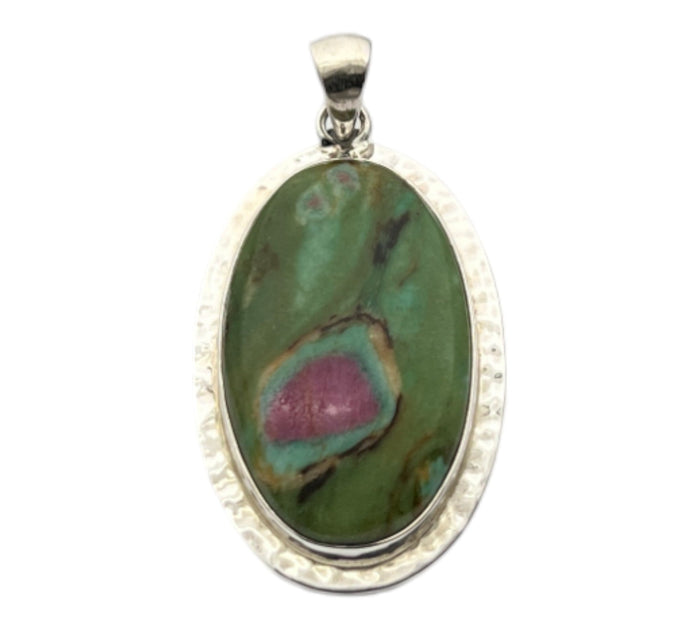 Ruby Fuchsite Pendant