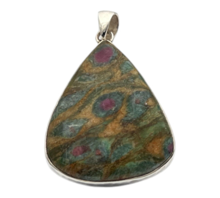 Ruby Fuchsite Pendant