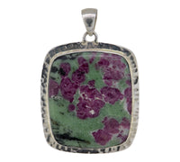 Ruby Zoisite Pendant