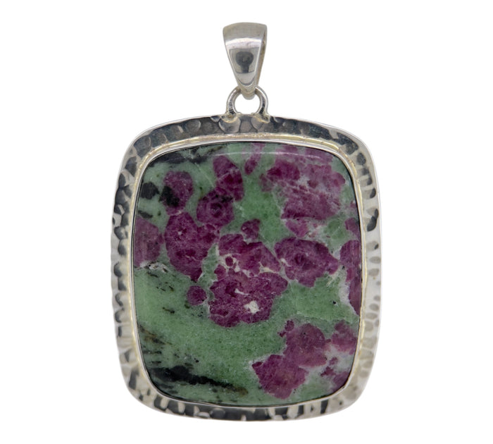 Ruby Zoisite Pendant