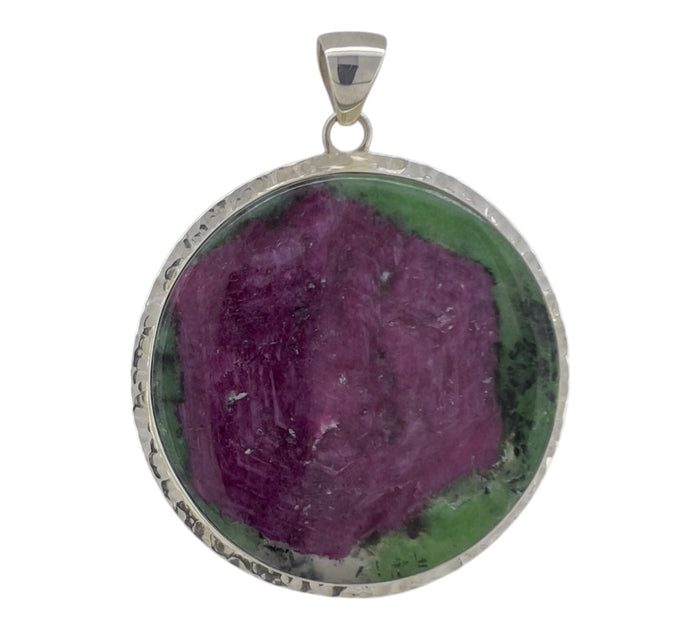 Ruby Zoisite Pendant