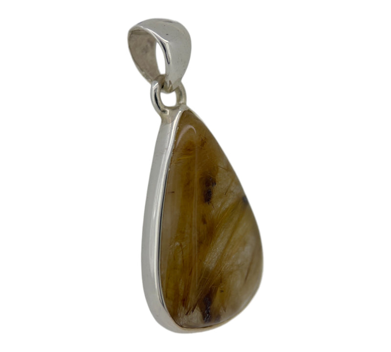 Rutilated Quartz Pendant