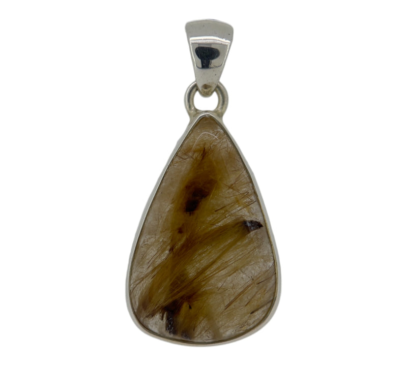 Rutilated Quartz Pendant