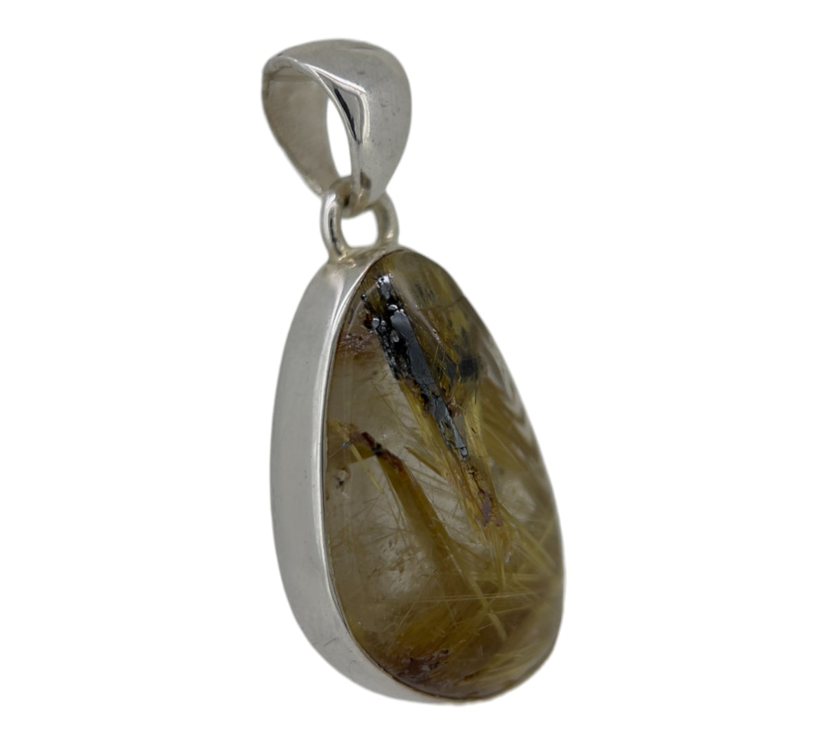 Rutilated Quartz Pendant