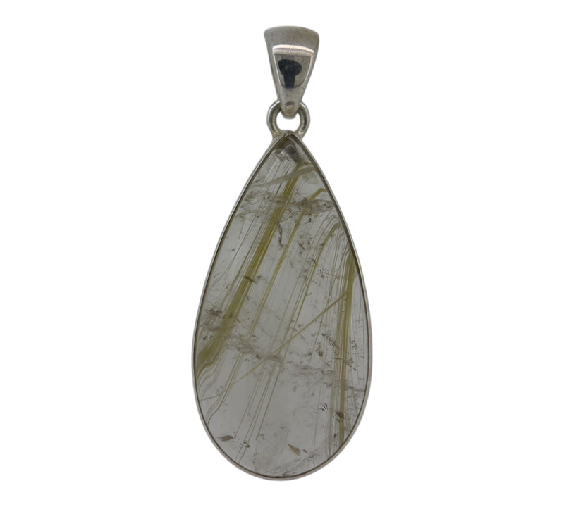 Rutilated Quartz Pendant