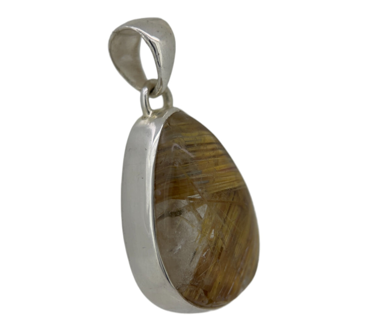 Rutilated Quartz Pendant