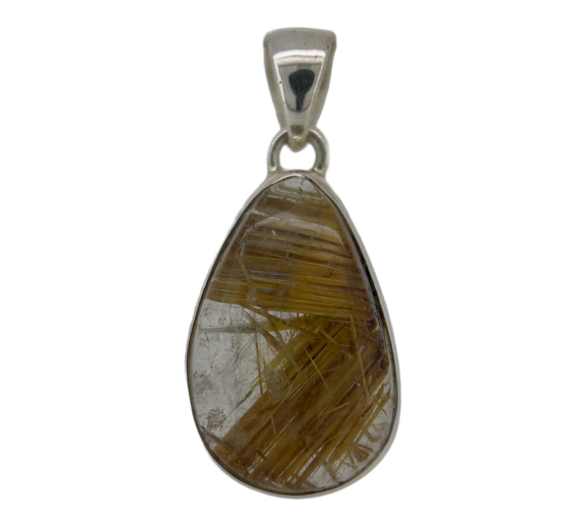 Rutilated Quartz Pendant