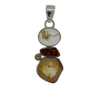 Rutilated Quartz Pendant