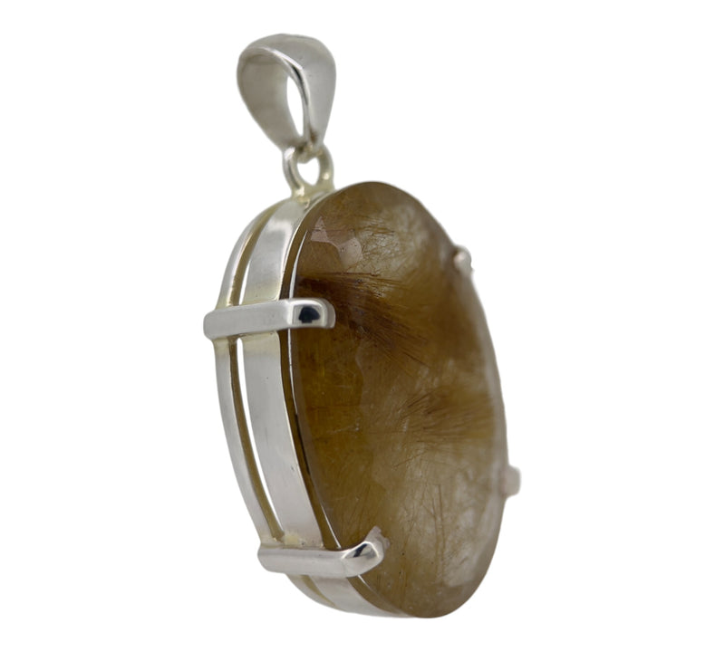 Rutilated Quartz Pendant