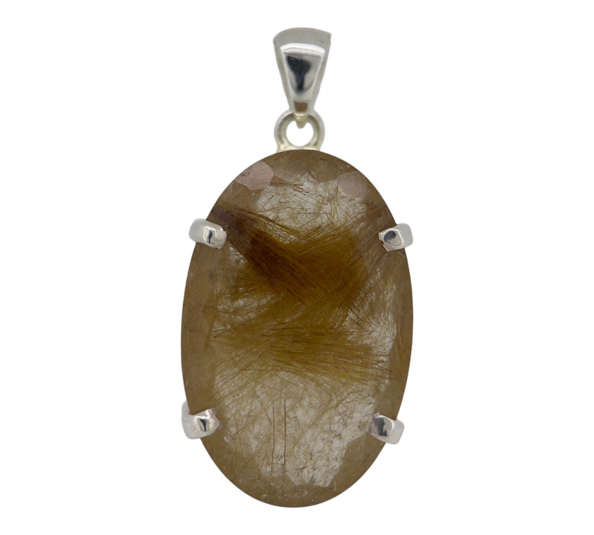 Rutilated Quartz Pendant