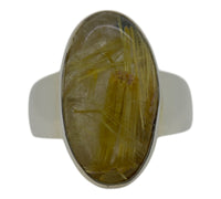 Rutilated Quartz Ring