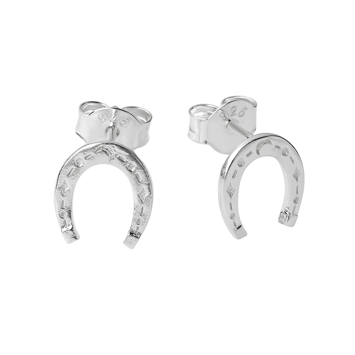 Lucky Horseshoe Studs