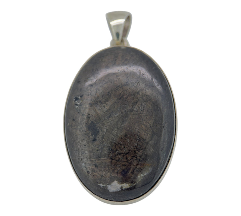 Golden Sheen Sapphire Pendant