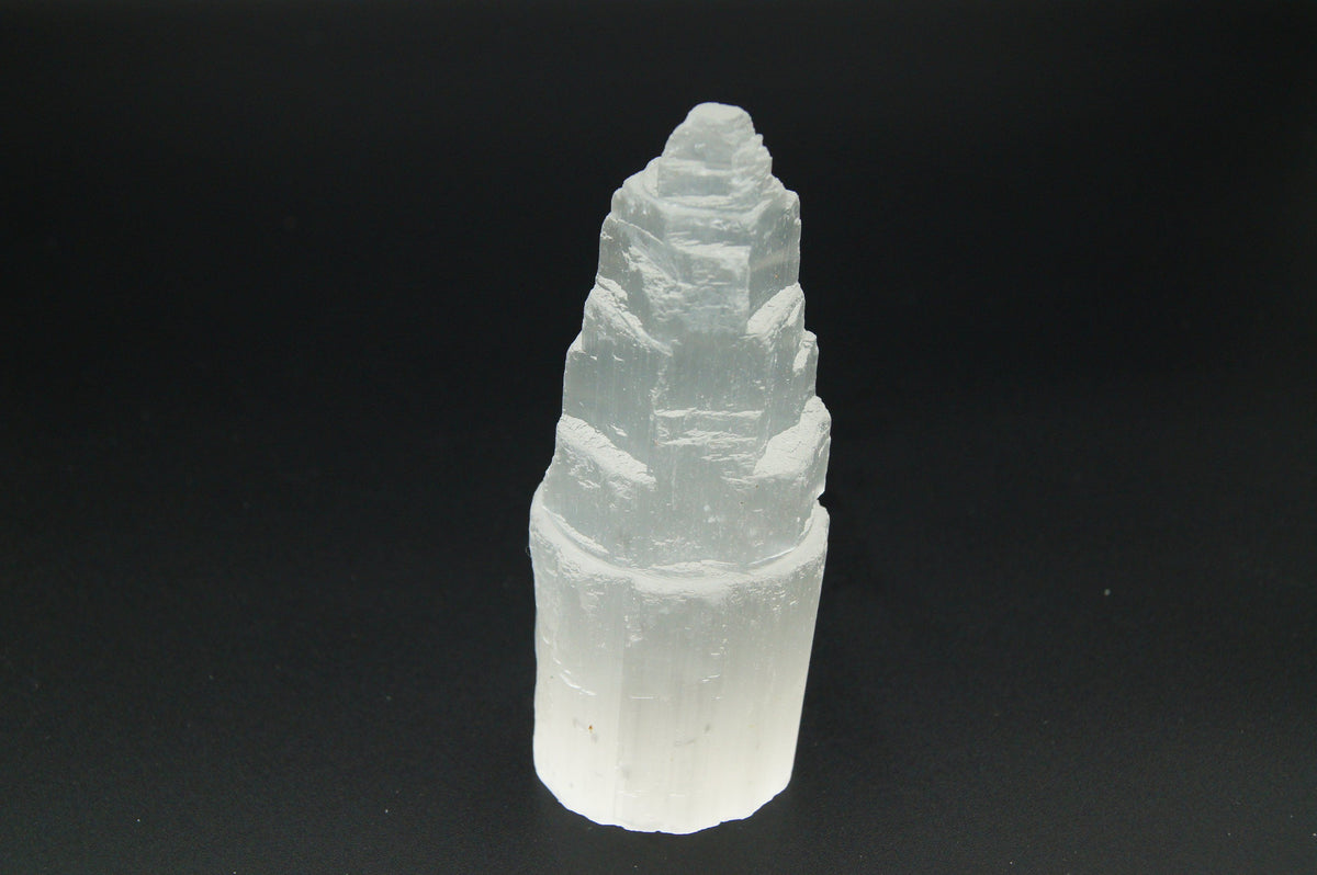 Selenite Tower NaturesEmporium Crystals, Polished Crystal, Selenite, Selenite Crystal, Selenite Crystal Tower