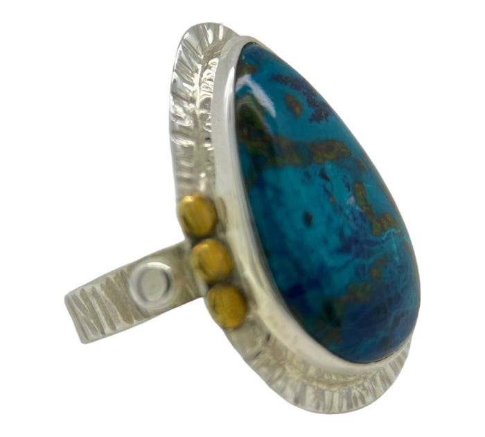 Shattuckite Ring