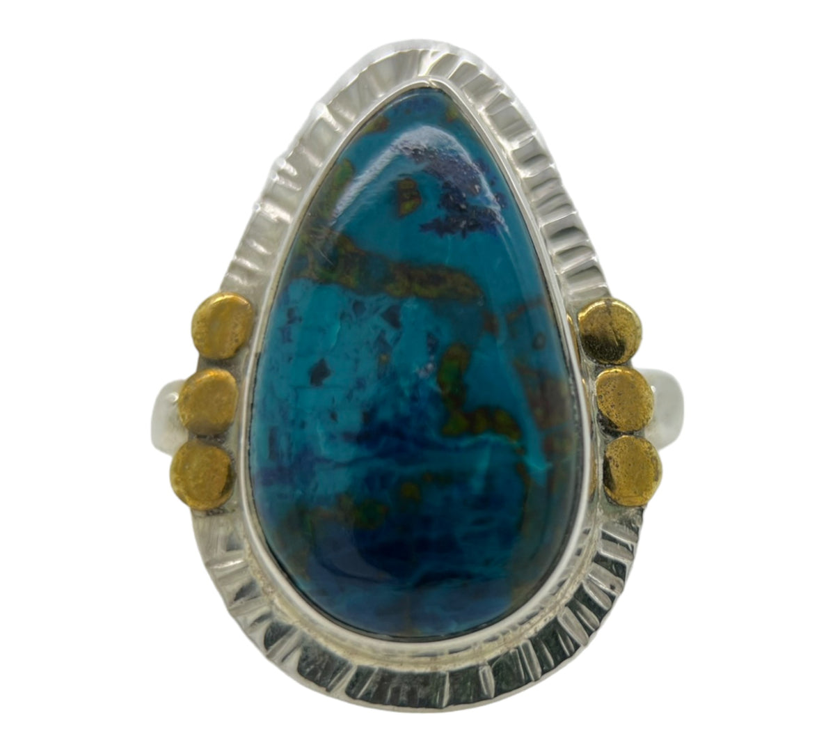 Shattuckite Ring