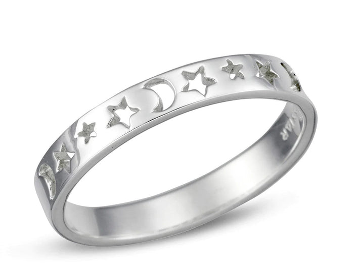 Star Phase Ring Midsummer Star Midsummer Star, Sterling Silver, Sterling Silver Ring