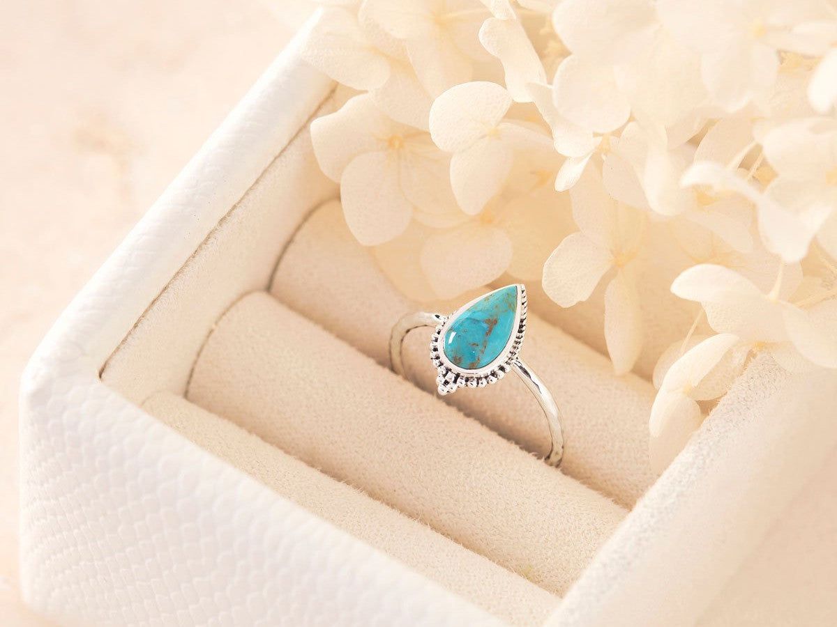 Sybil Turquoise Ring Midsummer Star Midsummer Star, Ring, Sterling Silver