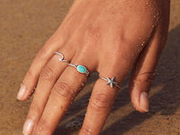 The Visionary Turquoise Ring Midsummer Star Midsummer Star, Ring, Sterling Silver