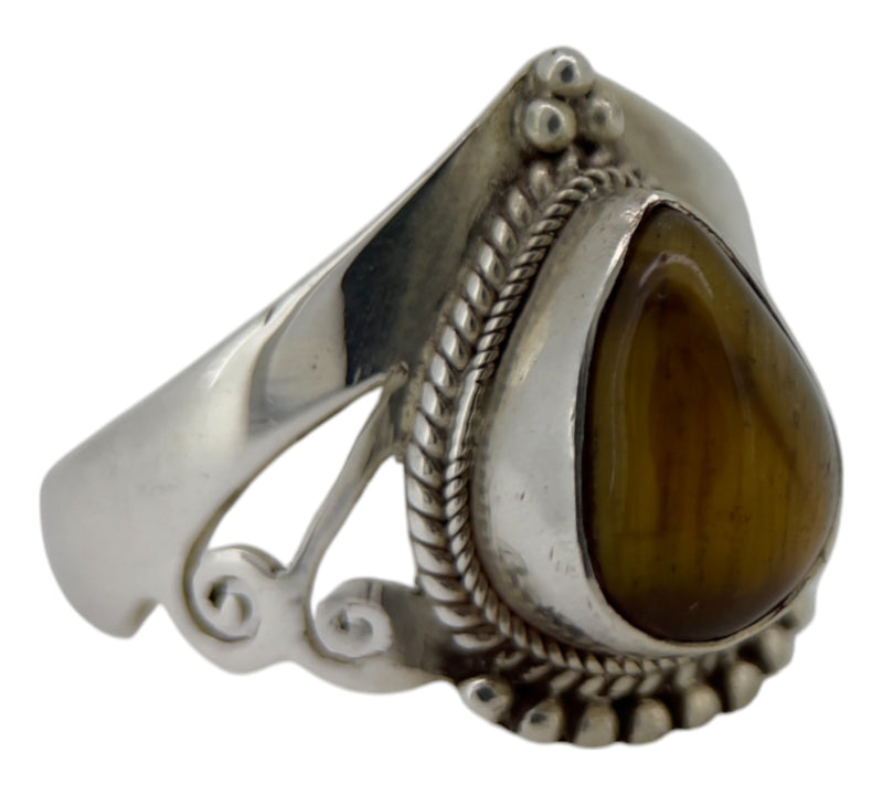 Tiger's Eye Ring