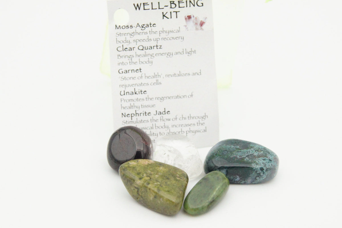 Wellbeing Crystal Kit NaturesEmporium Crystal Kit, Crystals