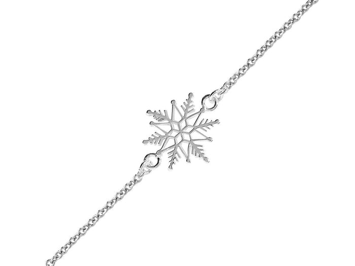 Winter Solstice Snowflake Bracelet Midsummer Star Midsummer Star, Sterling Silver, Sterling Silver Bracelet