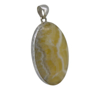 Zebra Calcite Pendant