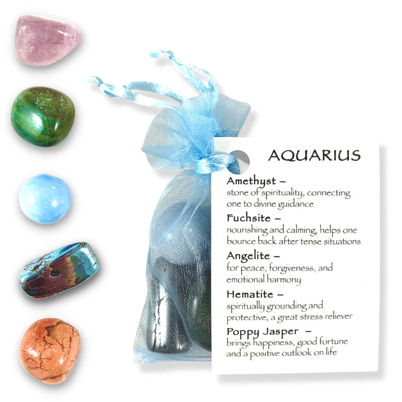 Zodiac Crystal Kit - Aquarius