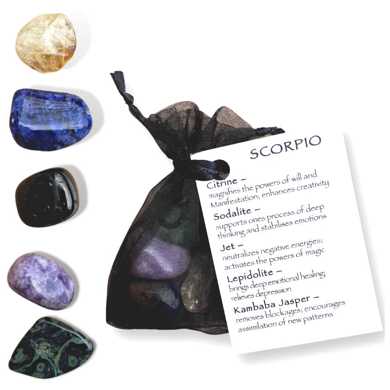 Zodiac Crystal Kit - Scorpio