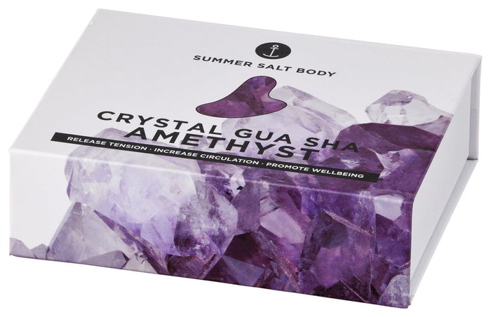 Gua Sha - Amethyst Summer Salt Body Amethyst, Amethyst Gua Sha, Crystals, Gua Sha, Massage Stone, Summer Salt Body