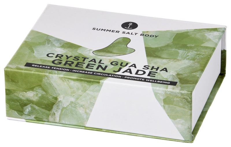 Gua Sha - Green Jade Summer Salt Body Crystals, Green Jade, Green Jade Gua Sha, Gua Sha, Massage Stone, Summer Salt Body