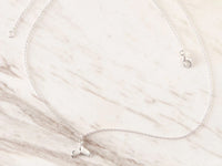 Avalon Whale Tail Necklace Midsummer Star Midsummer Star, Sterling Silver, Sterling Silver Necklace