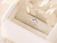 Diadème Moonstone Ring Midsummer Star Midsummer Star, Sterling Silver, Sterling Silver Ring
