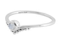 Diadème Moonstone Ring Midsummer Star Midsummer Star, Sterling Silver, Sterling Silver Ring