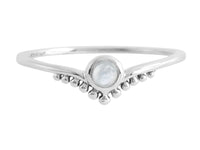 Diadème Moonstone Ring Midsummer Star Midsummer Star, Sterling Silver, Sterling Silver Ring